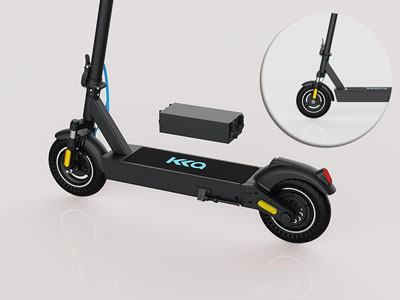 Innovative & upgraded motorized scooter